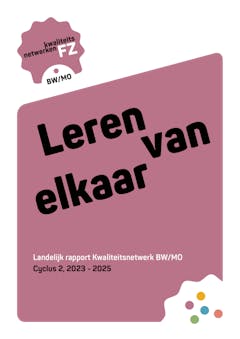 Landelijk rapport  Kwaliteitsnetwerk BW/MO cyclus 2