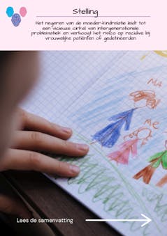 De rol van kinderen