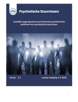 Zorgprogramma Psychotische Stoornissen